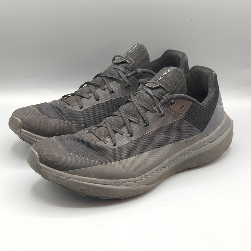 ARC'TERYX Norvan LD 4 Men's Size 11.5 Trail Running Shoes Black/Gray 225389